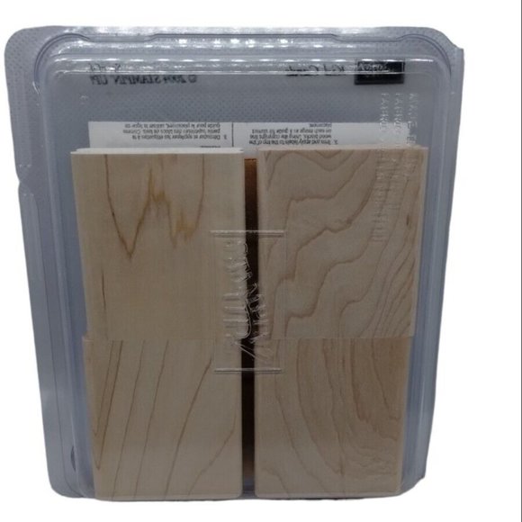 Stampin Up So Many Scallops 4 Piece Rubber Stamp Kit Unmounted 2008 Celebrations - Picture 5 of 5